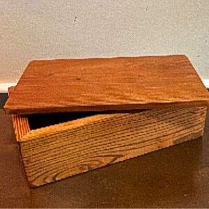 Wooden Storage Box